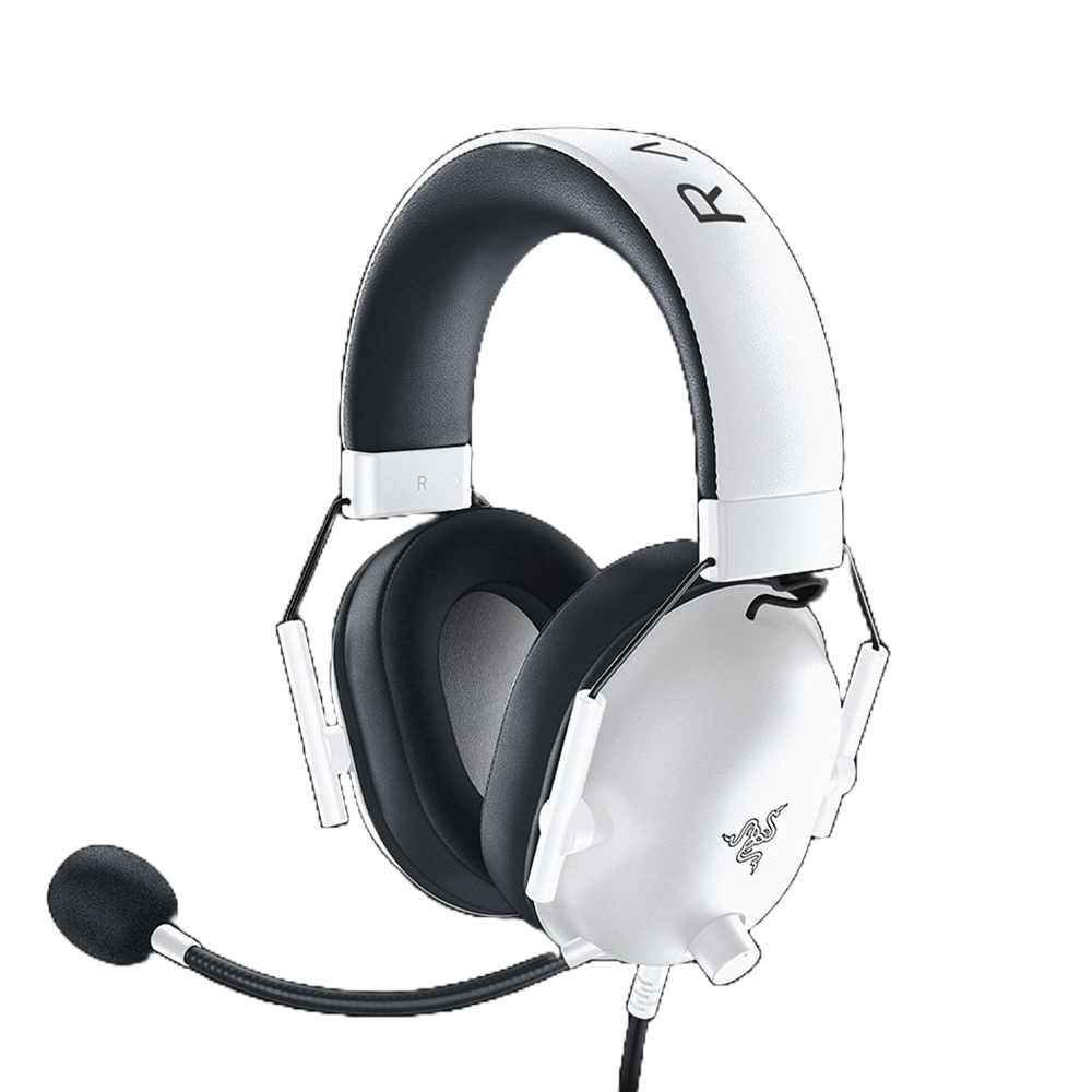 RAZER BLACKSHARK V2 X – אוזניות גיימינג לבן – תמונה 2