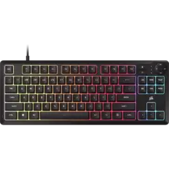 מקלדת Corsair K55 Core TKL RGB – שחור