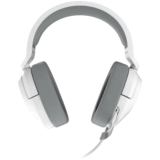 אוזניות גיימינג CORSAIR HS55 STEREO – לבן