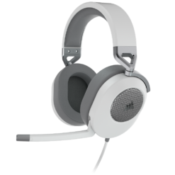 אוזניות גיימינג CORSAIR HS65 SURROUND 7.1 – לבן