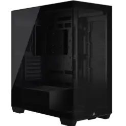 Alternative view of מארז מחשב Corsair 3500X Mid-Tower – עם פאנלים מזכוכית ועיצוב מותאם לבנייה מודרנית