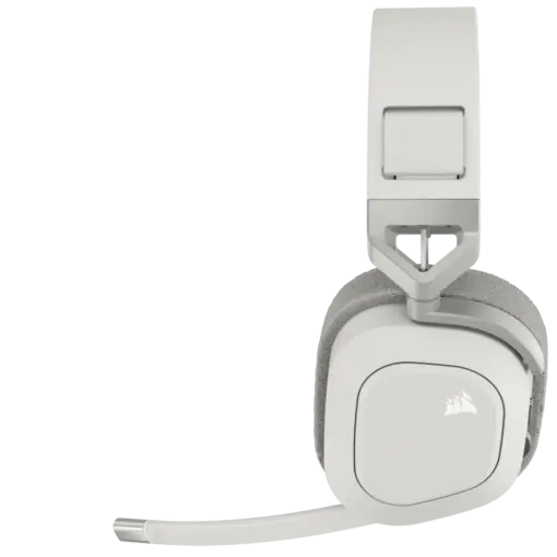 אוזניות גיימינג אלחוטיות CORSAIR HS80 MAX WIRELESS White