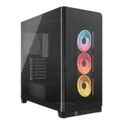 מארז מחשב CORSAIR FRAME 4500X ARGB זכוכית – מיד טאוור שחור