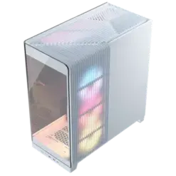 מארז מחשב CORSAIR FRAME 4500X ARGB זכוכית – מיד טאוור לבן