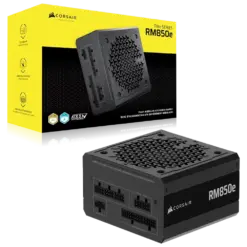 Alternative view of ספק כוח CORSAIR RM850e RMe Series – 850W Fully Modular