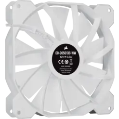 Alternative view of 2 מאווררים 140 ממ + בקר שליטה – iCUE SP140 RGB ELITE 2 Pack + Node CORE - לבן