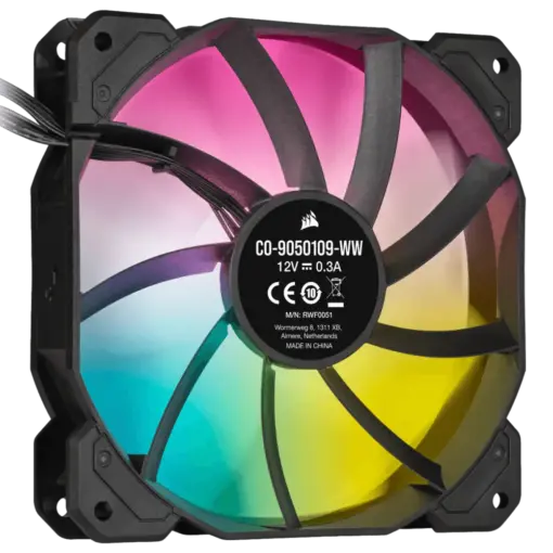 3 מאווררים 120 ממ + בקר שליטהiCUE SP120 RGB ELITE 3 Pack + Node CORE - לבן
