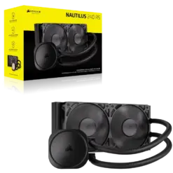 קירור נוזלי למעבד NAUTILUS 240 RS מבית CORSAIR – שחור