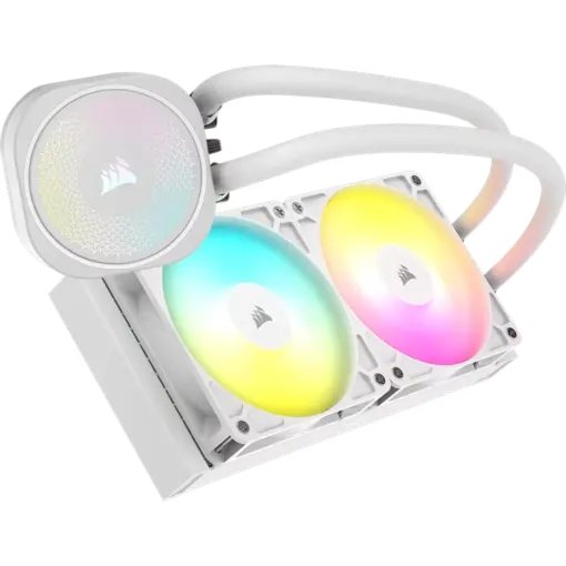 קירור נוזלי למעבד NAUTILUS 240 RS ARGB – לבן
