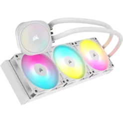 קירור נוזלי למעבד Corsair NAUTILUS 360 RS ARGB – לבן