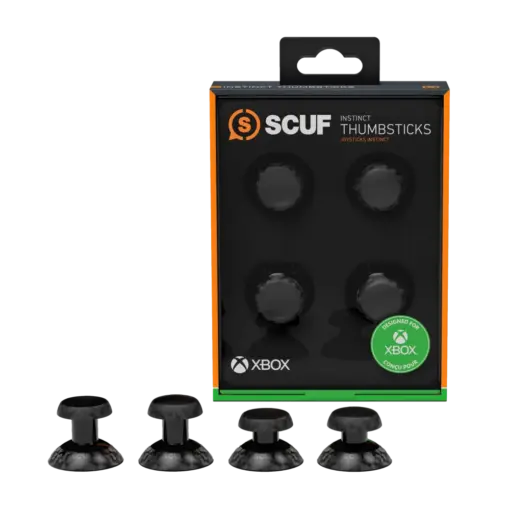 ערכת גריפים שחורה SCUF PRO GRIP לבקרי Xbox Series S/X באחריות יבואן רשמי