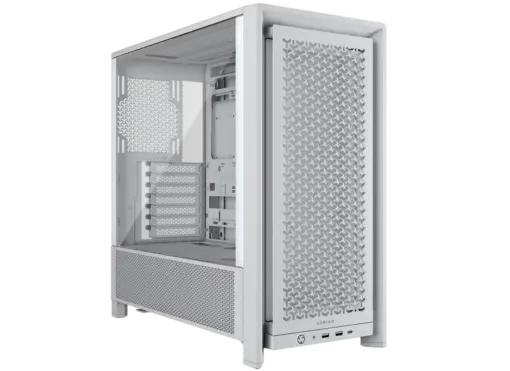 מארז מודולרי לגיימינג Corsair FRAME 4000D – דגם Mid-Tower איכותי לבן