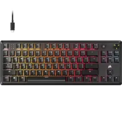 מקלדת גיימינג מכנית K70 CORE TKL RGB קצרה