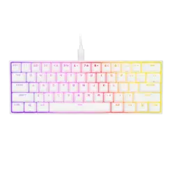 Alternative view of מקלדת מכנית לבנה CORSAIR K65 White RGB MINI 60%