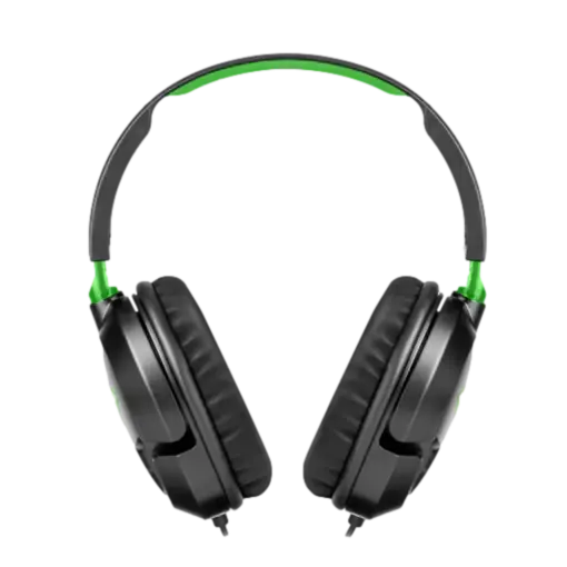 אוזניות גיימינג Turtle Beach Recon 50X – דרייברים 40 מ"מ – חיבור 3.5 מ"מ – מיקרופון ניתן לניתוק – רב-פלטפורמתי – שחור-ירוק