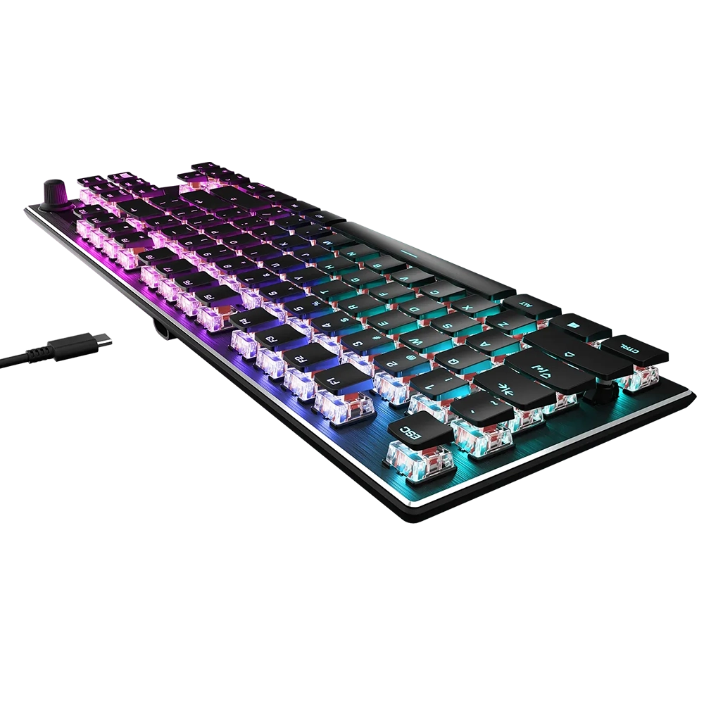 מקלדת גיימינג מכנית קומפקטית Turtle Beach Vulcan TKL – תמונה 2