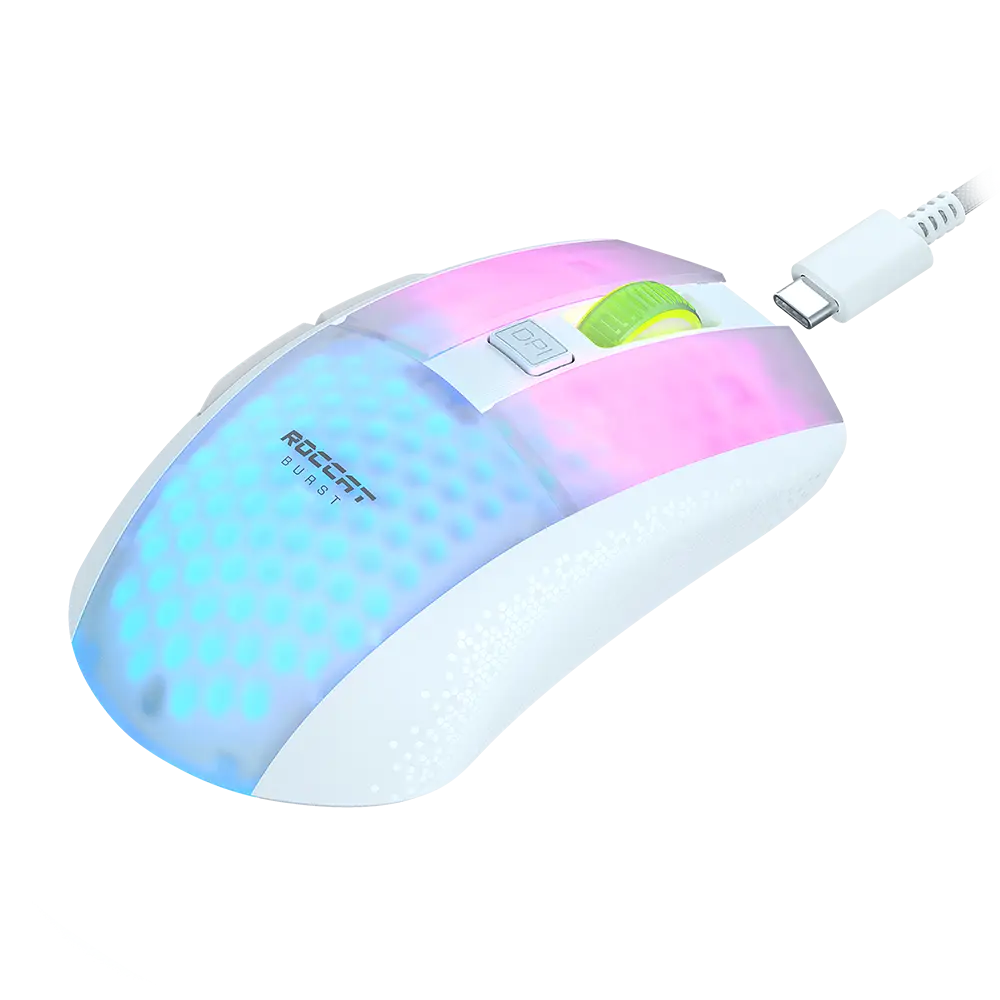עכבר גיימינג ROCCAT BURST PRO AIR – לבן – תמונה 3