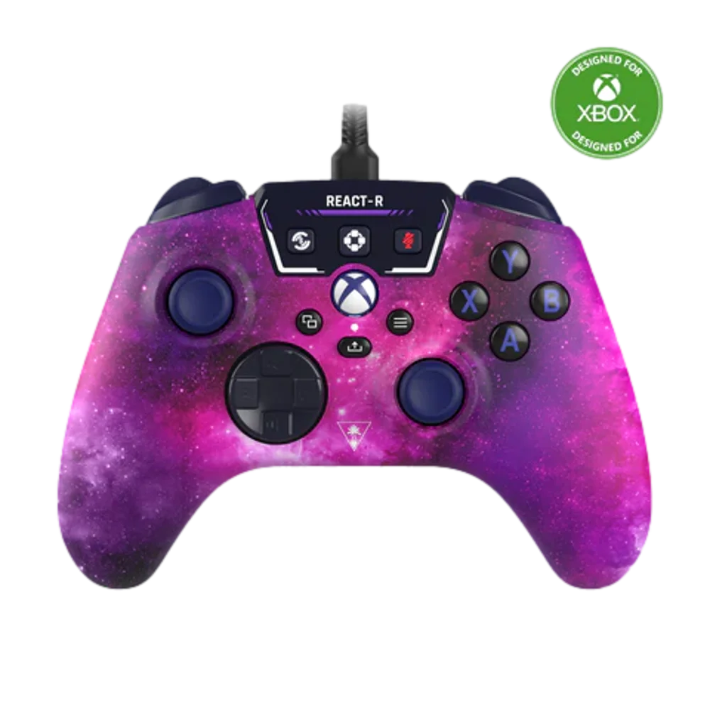 בקר חוטי - TURTLE BEACH REACT-R Nebula Edition – סגול