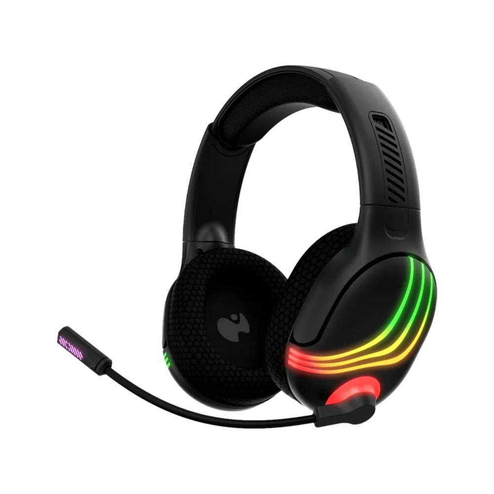 אוזניות אלחוטיות דגם PDP Afterglow Wave RGB בצבע שחור מבית Turtle Beach