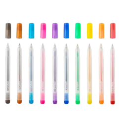 עטים 10)Cr JOYGLIT GEL RAINB 0.8)