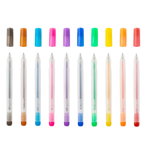עטים 10)Cr JOYGLIT GEL RAINB 0.8)