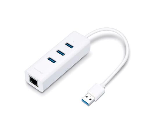 USB 3.0 to Gigabit Ethernet + USB HUB 3-port USB 3.0