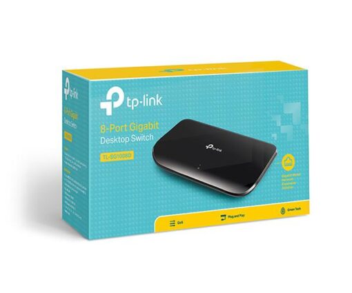 סוויץ' TPLINK TL-LS1008G 8 Port SOHO Switch 1G