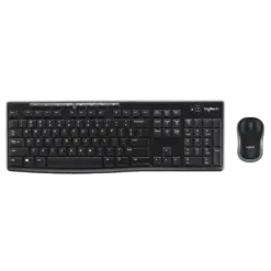 מקלדת ועכבר אלחוטיים Logitech MK270 USB רוסי באחריות יבואן רשמי