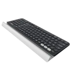 מקלדת Bluetooth אלחוטית Logitech K780 רב-מכשירית שחורה 3 מכשירים USB Unifying 10m טווח באחריות יבואן רשמי