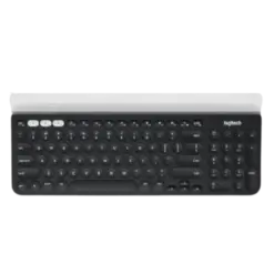 Alternative view of מקלדת Bluetooth אלחוטית Logitech K780 רב-מכשירית שחורה 3 מכשירים USB Unifying 10m טווח באחריות יבואן רשמי