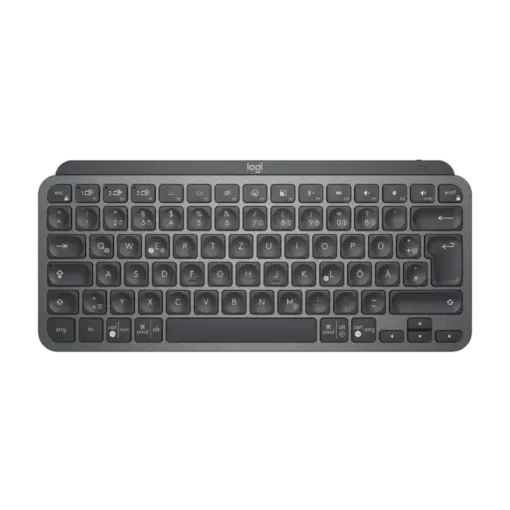 מקלדת אלחוטית Logitech MX Keys Mini Graphite 3 שנות אחריות באחריות יבואן רשמי
