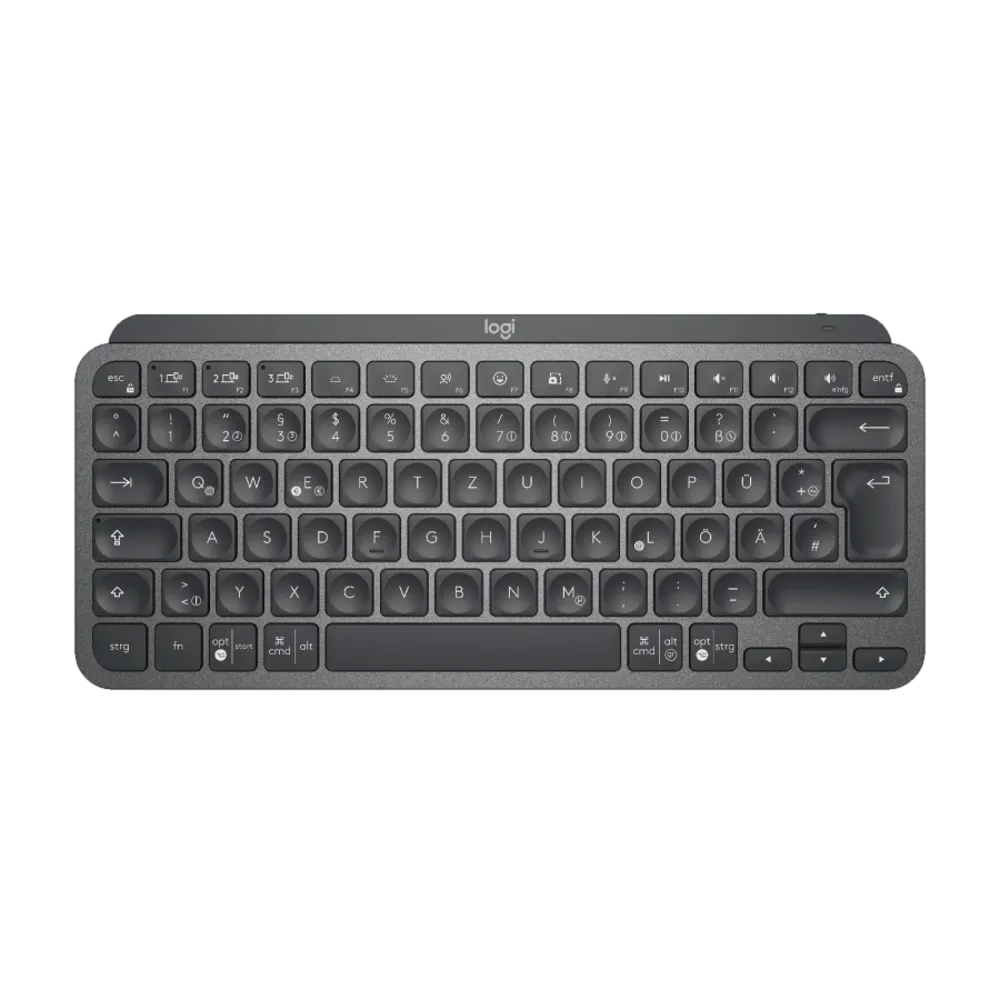 מקלדת אלחוטית Logitech MX Keys Mini Graphite 3 שנות אחריות באחריות יבואן רשמי