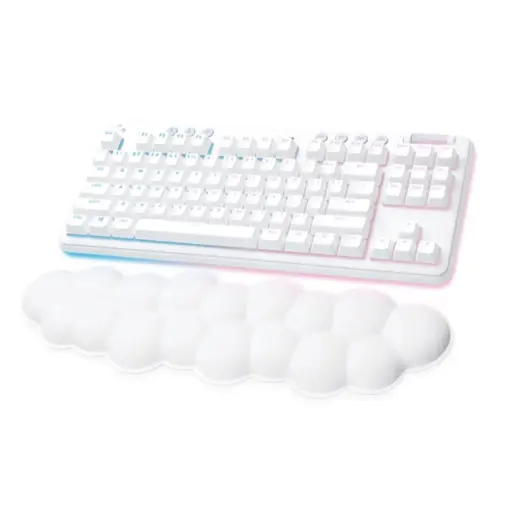 מקלדת גיימינג אלחוטית לבנהLOGITECH G715 Tenkeyless
