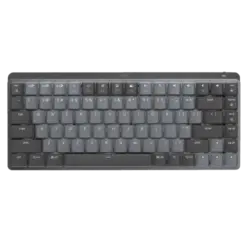 מקלדת אלחוטית מכנית Logitech MX Mechanical MINI Bluetooth USB-C נטענת עם תאורה אחורית 15 ימי סוללה באחריות יבואן רשמי