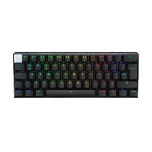 מקלדת גיימינג אלחוטית –Logitech G Pro X 60 TKL בצבע שחור