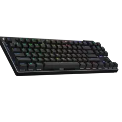 מקלדת גיימינג אלחוטית PRO X TKL LIGHTSPEED  Logitech G- צבע שחור