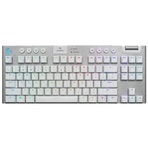 LIGHTSPEED Gaming Keyboard-WHITE-2.4GHZ BT- TAC