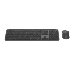 סט אלחוטי - Logitech MK950 SLIM מבית Logitech בצבע Graphite