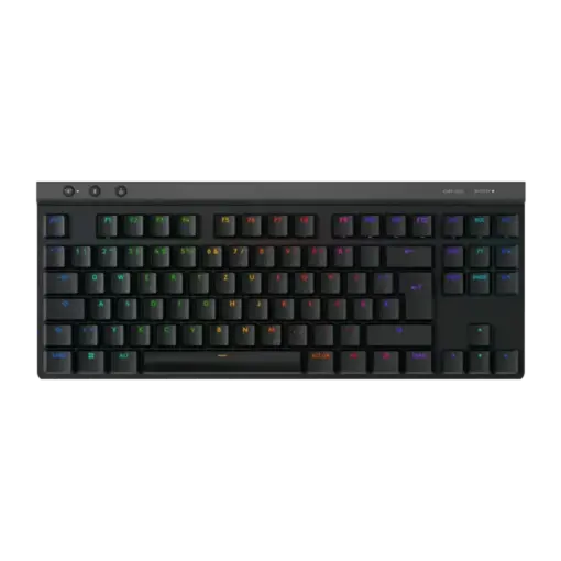 מקלדת גיימינג LOGITECH G515 LIGHTSPEED TKL צבע שחור