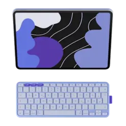 כיסוי מקלדת - Logitech Flip Folio Graphite
