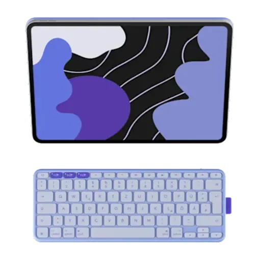 כיסוי מקלדת - Logitech Flip Folio Graphite