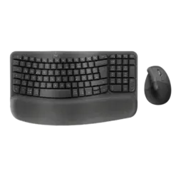 Logitech Wave Keys & Lift Combo Graphite – סט מקלדת ועכבר