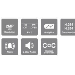 Alternative view of מכשיר הקלטה משולב PROVISION SH-8100A5N-2L MM 1TB 8AHD+2IP