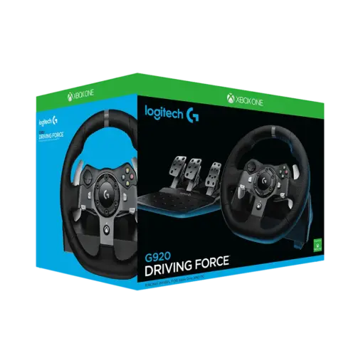 הגה ודוושות מרוצים G920 Driving force מבית logitech