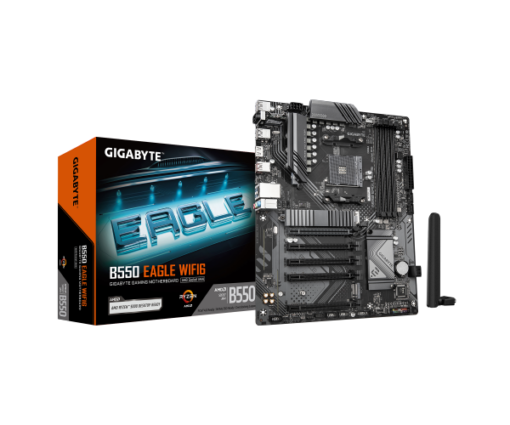 לוח Gigabyte B550 EAGLE WIFI6 ATX AM4 DDR4 BT HDMI