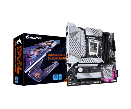 לוח Gigabyte B760M AORUS ELITE WIFI 6E GEN 5 mATX BT