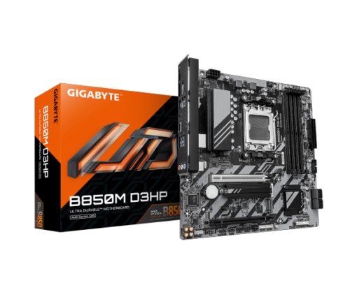 לוח אם Gigabyte B850M D3HP 1.2 mATX DDR5 AM5 1GbE Lan USB-C