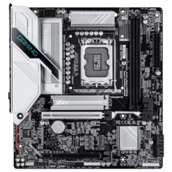 Alternative view of לוח אם B860M GAMING WIFI6 M-ATX DDR5 BT 2.5GBE LAN LGA1851