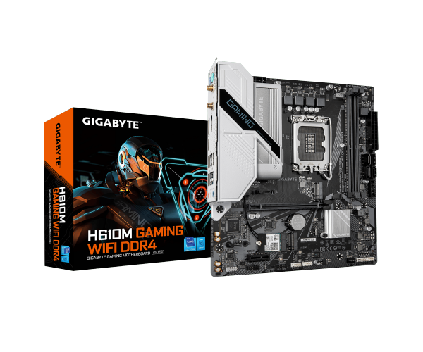 לוח אם אינטל H610M GAMING WIFI DDR4 2XDP HDMI BT LGA1700