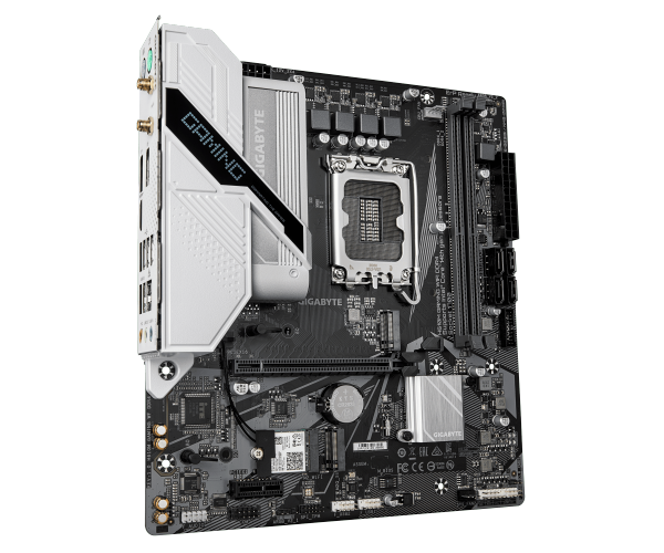 לוח אם אינטל H610M GAMING WIFI DDR4 2XDP HDMI BT LGA1700 – תמונה 3
